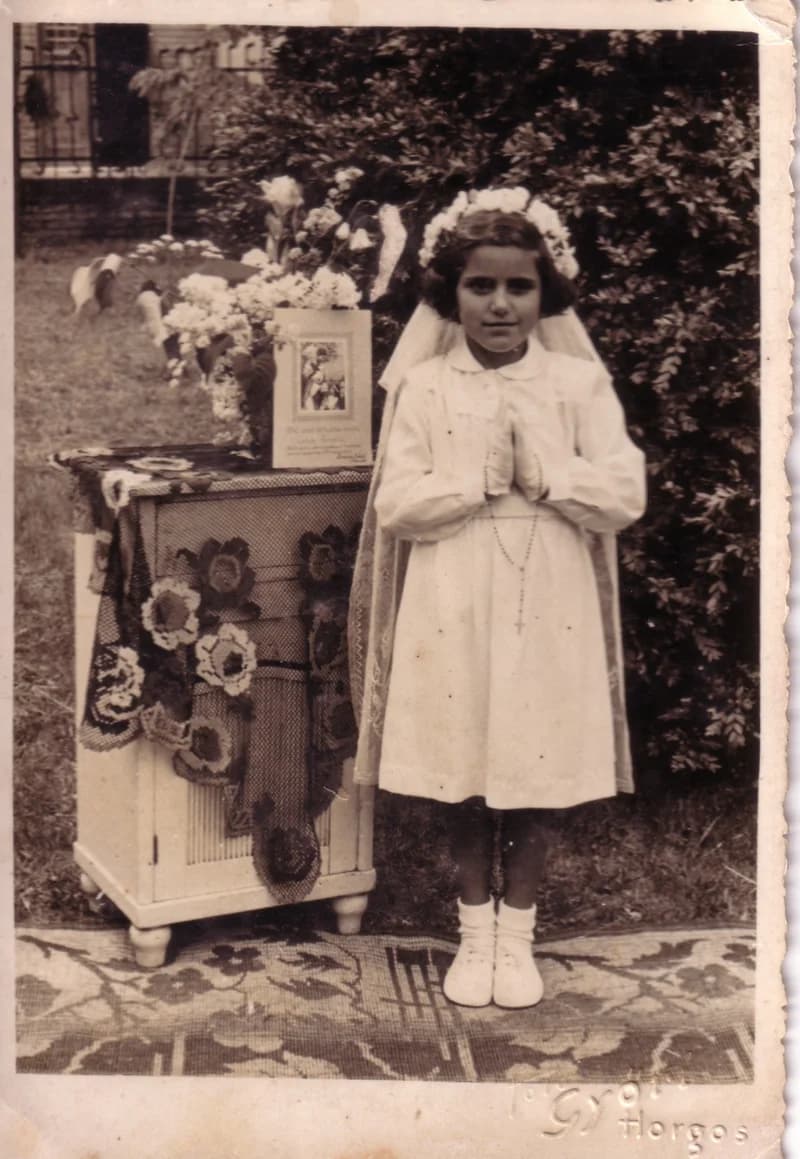 Csikós Rozika elsőáldozó