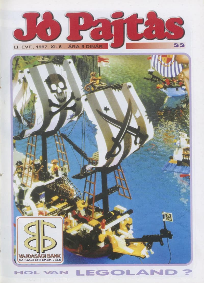 Jó Pajtás, 51. évf. 1997. november 6. 33. sz.