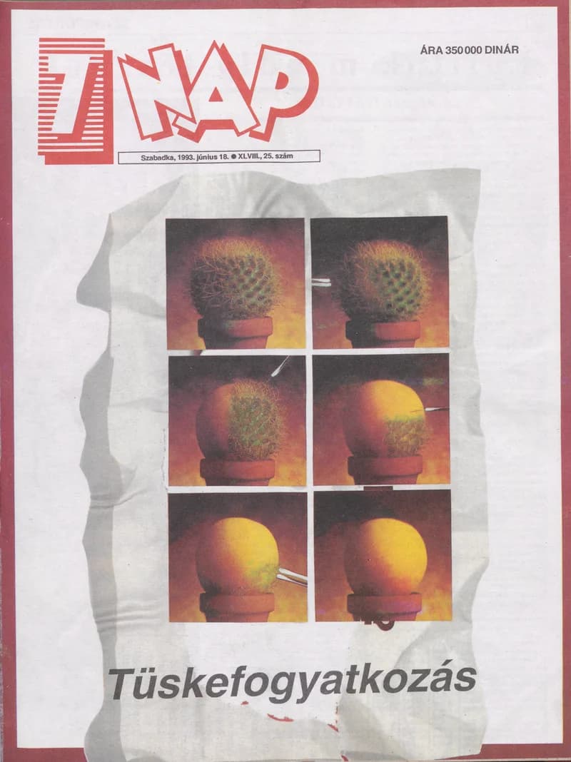 7 Nap, 48. évf. 1993. június 18. 25. sz. 1–52. oldal