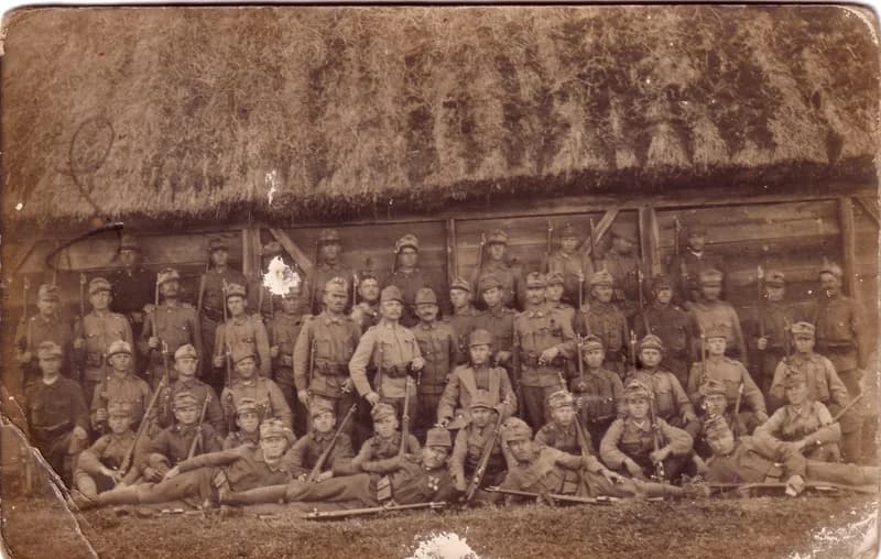 Első világháborús katonák