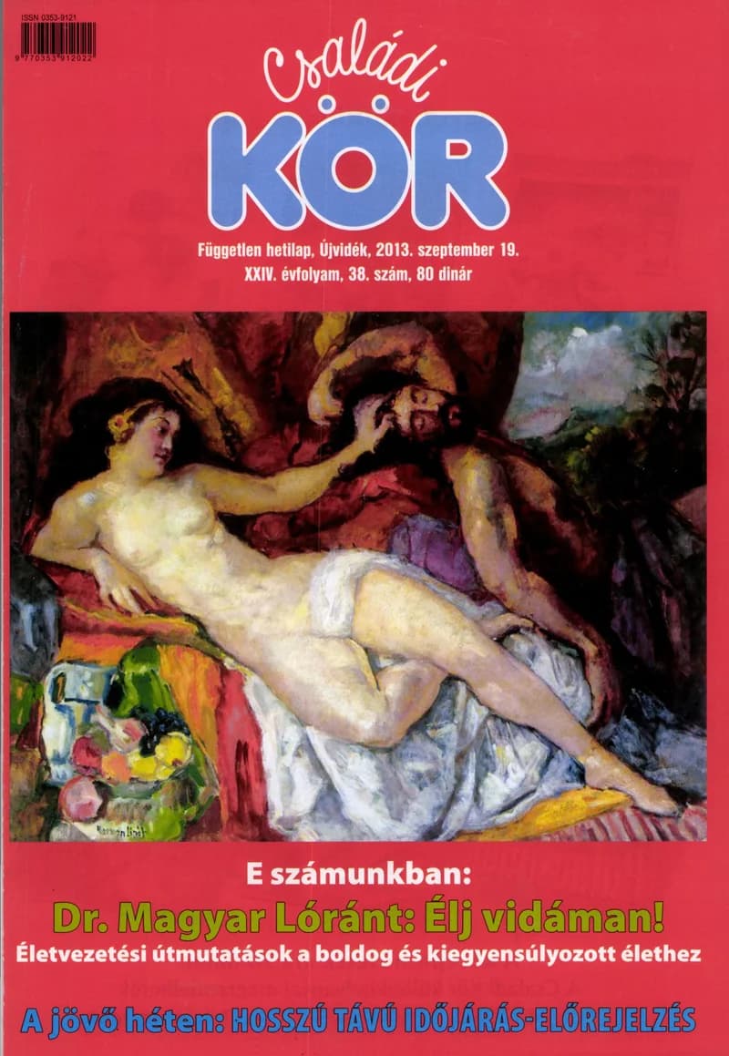 Családi Kör, 24. évf. 2013. szeptember 19. 38. sz.