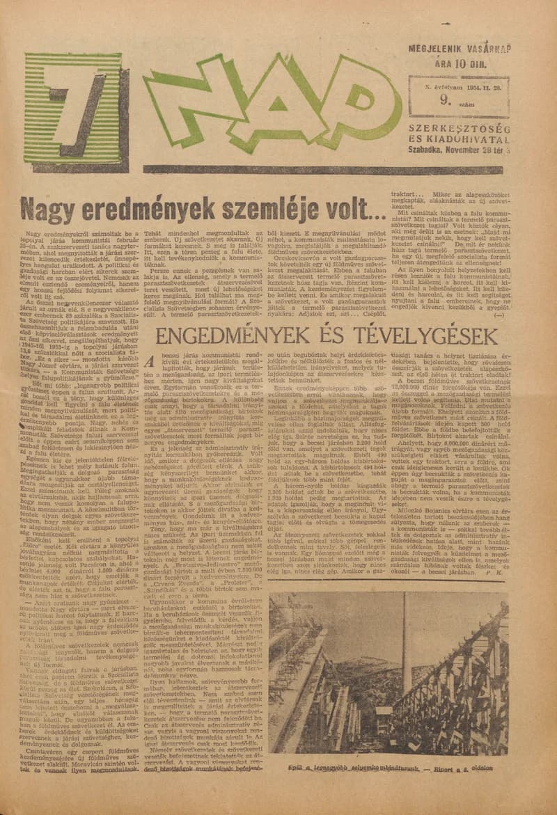7 Nap, 9. évf. 1954. február 28. 9. sz. 1–16. oldal