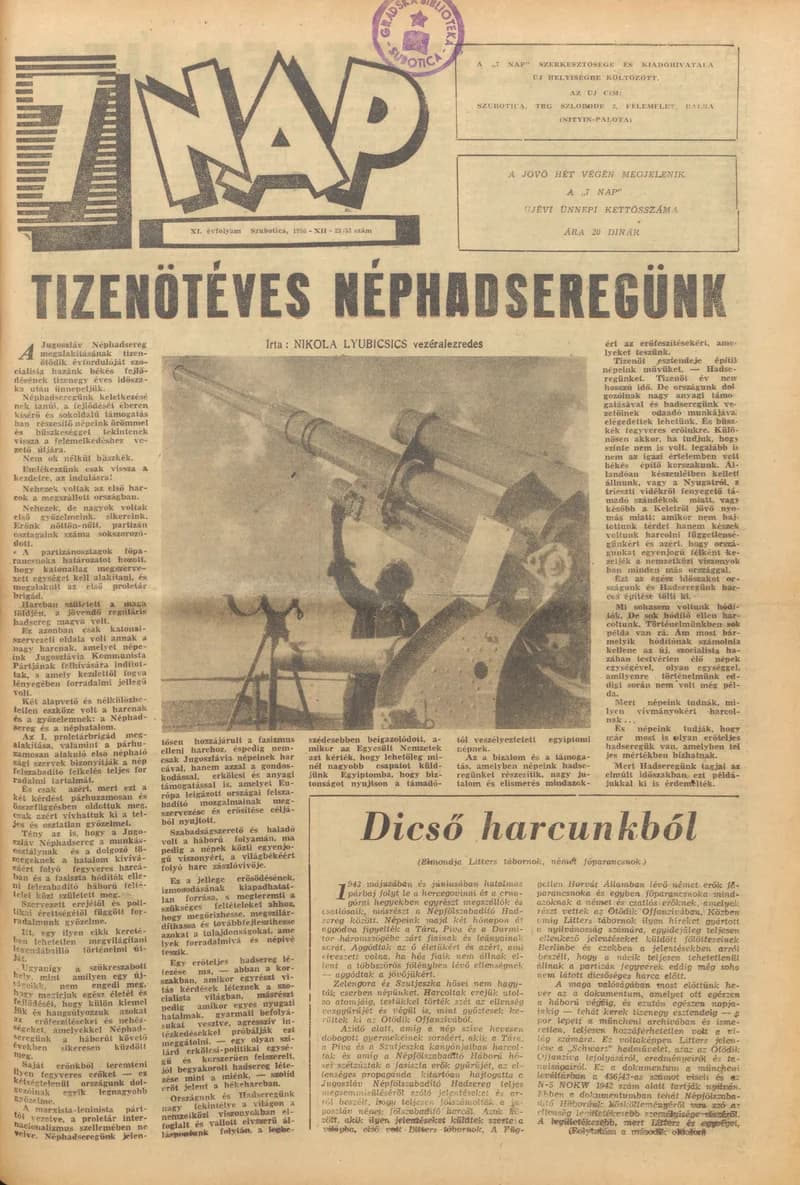 7 Nap, 11. évf. 1956. december 23. 52. sz.