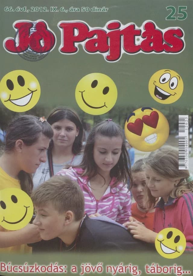 Jó Pajtás, 66. évf. 2012. szeptember 6. 25. sz.