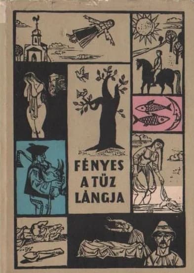 Fényes a tűz lángja 