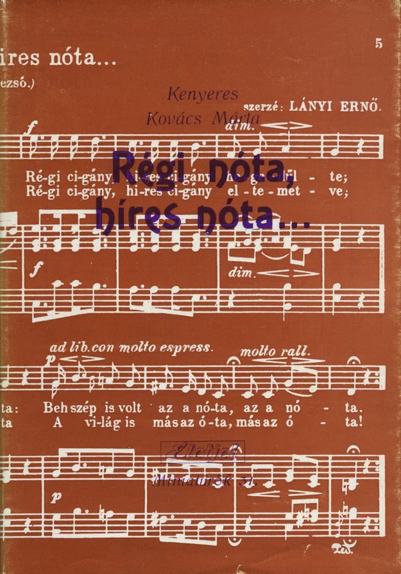 Régi nóta, híres nóta…