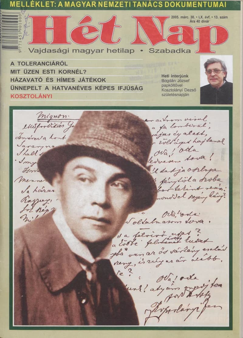 7 Nap, 60. évf. 2005. március 30. 13. sz.