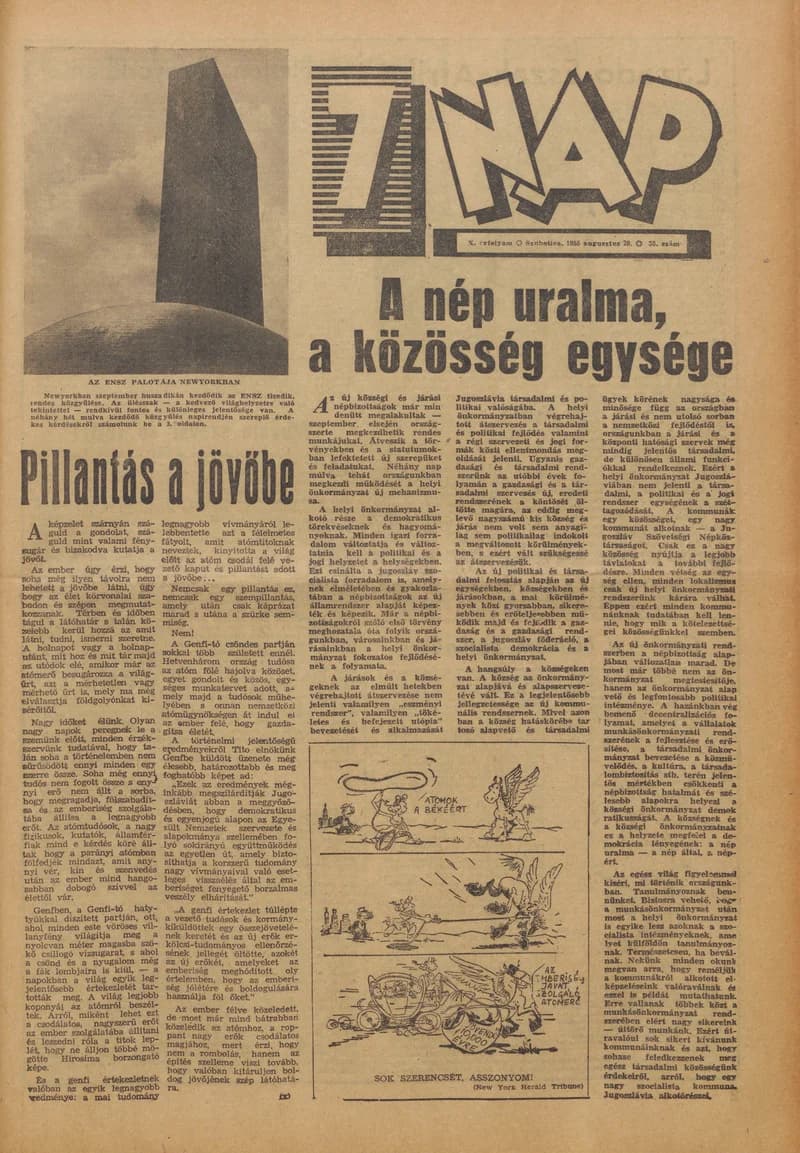 7 Nap, 10. évf. 1955. augusztus 28. 35. sz. 1–16. oldal