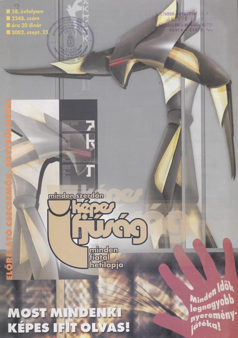 Képes Ifjúság, 58. évf. 2002. szeptember 25. 2248. sz.