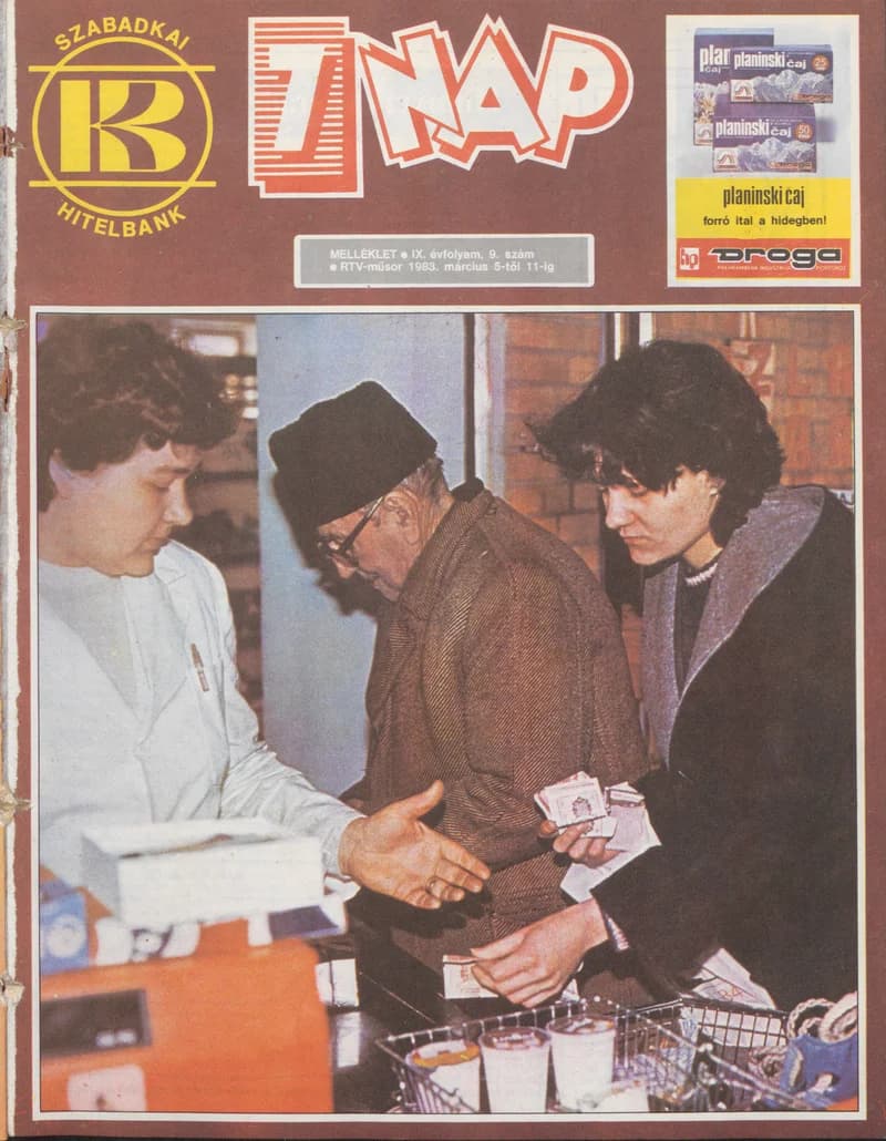 7 Nap melléklet, 9. évf. 1983. március 5. – 11. 9. sz.