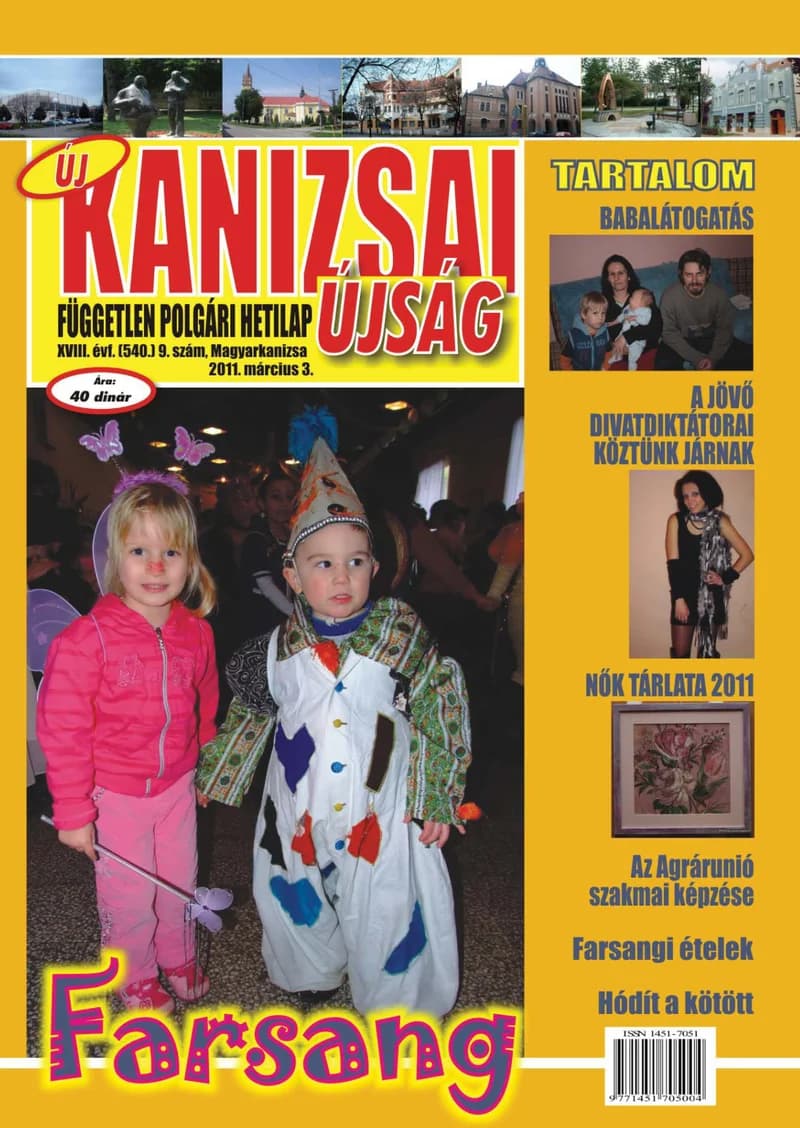 Új Kanizsai Újság, 18. évf. 2011. március 3. 9. sz. 2–23. oldal