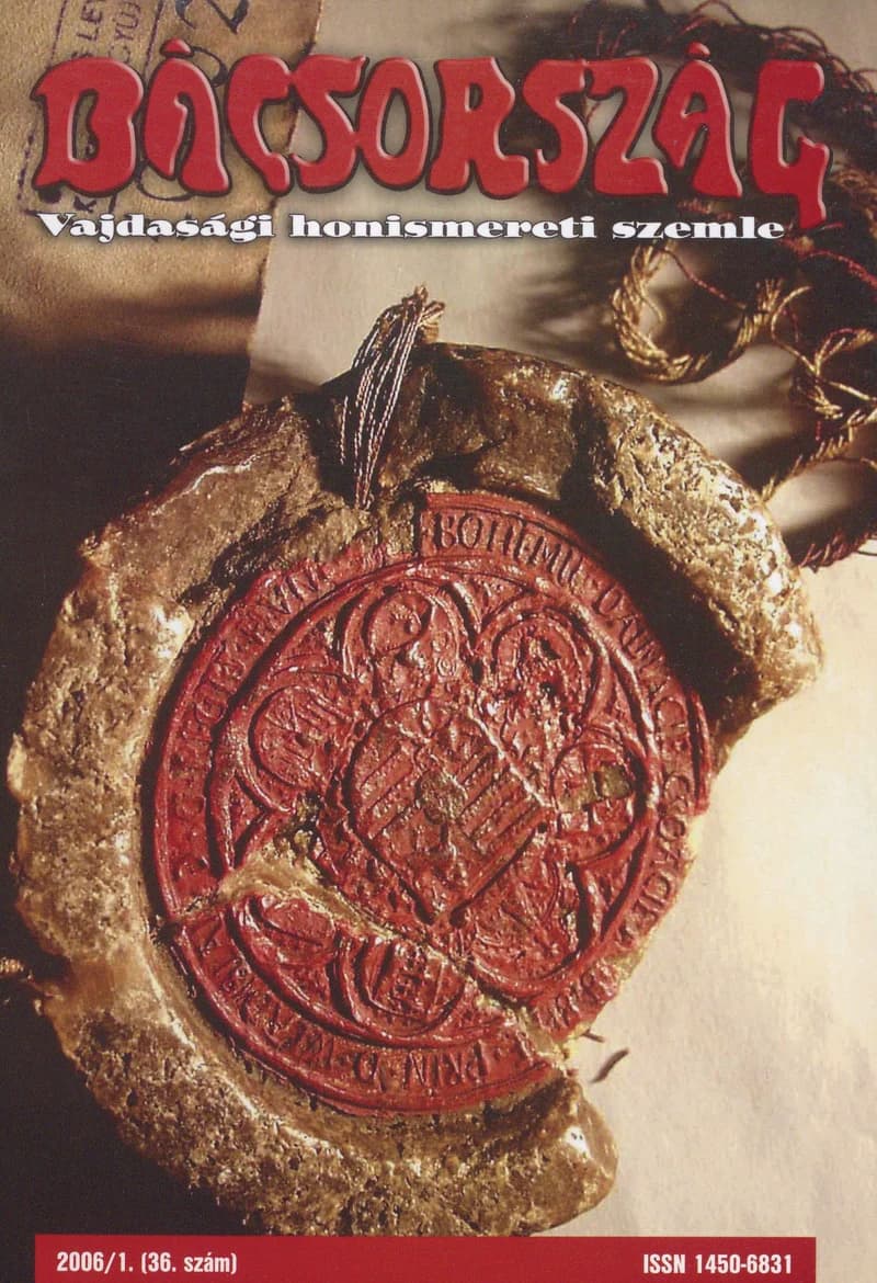 Bácsország, 12. évf. 2006. 1. sz.