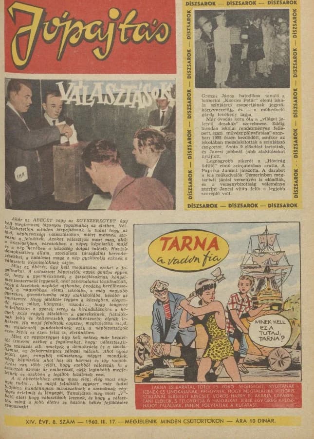 Jó Pajtás, 14. évf. 1960. március 17. 8. sz.