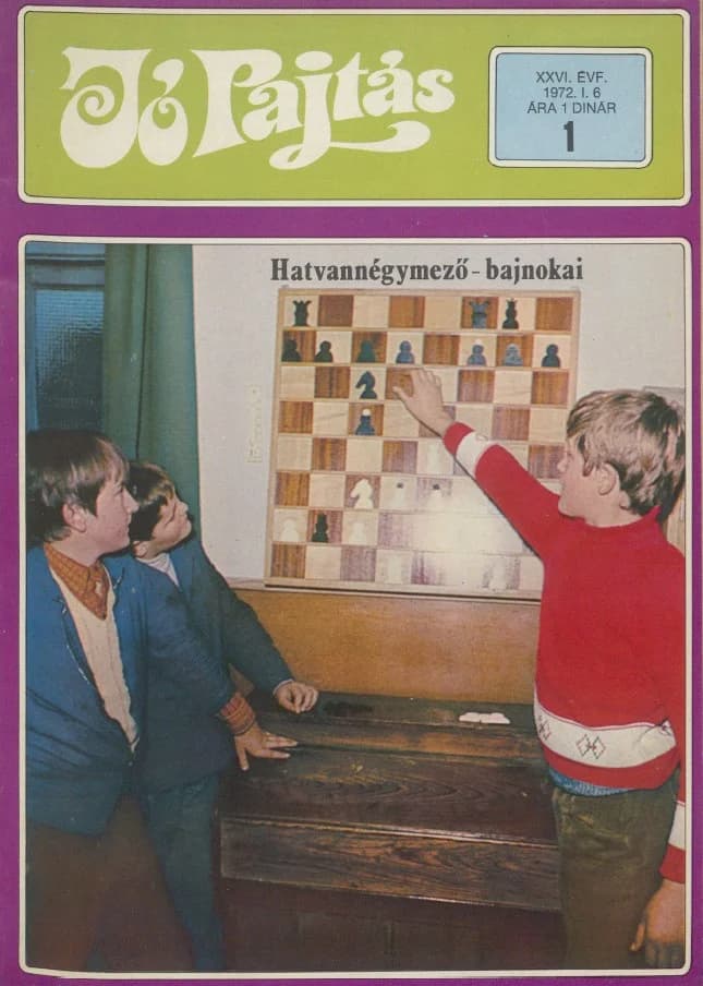 Jó Pajtás, 26. évf. 1972. január 6. 1. sz.