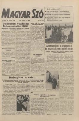 Magyar Szó, 41. évf. 1984. október 22. 292. sz. 1–8. oldal