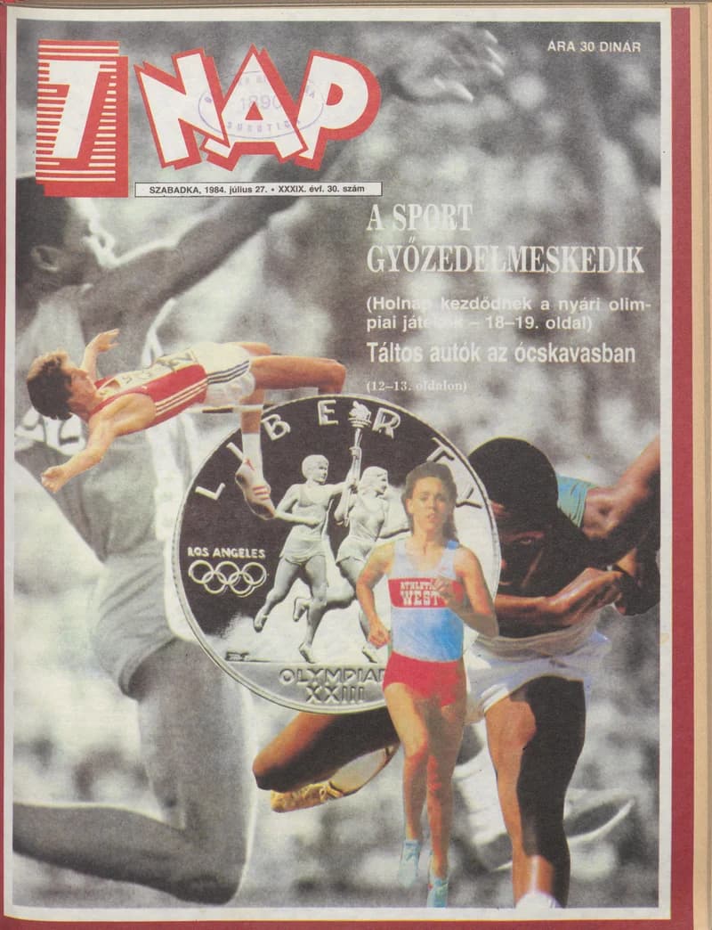 7 Nap, 39. évf. 1984. július 27. 30. sz. 1–68. oldal