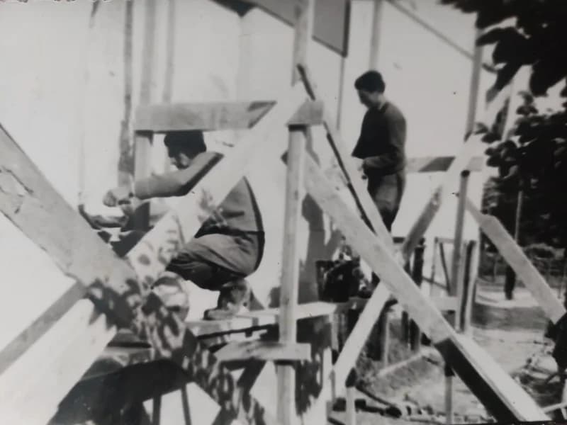 Építkezés a horvátországi Erdődön