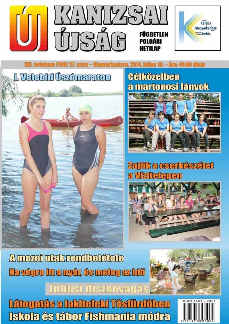 Új Kanizsai Újság, 21. évf. 2014. július 10. 27. sz.
