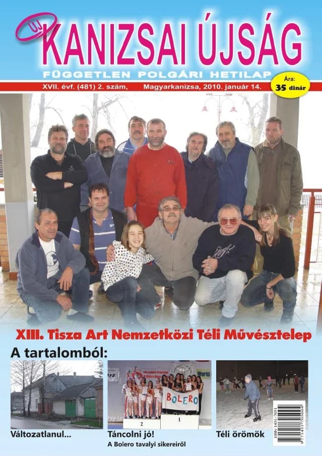 Új Kanizsai Újság, 17. évf. 2010. január 14. 2. sz.