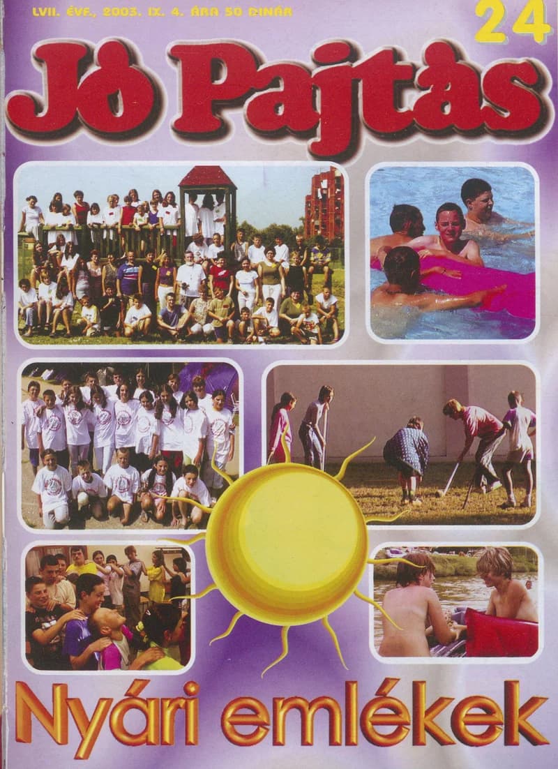 Jó Pajtás, 57. évf. 2003. szeptember 4. 24. sz.