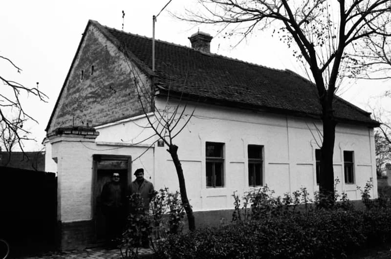 Kántor Oszkár háza Adán