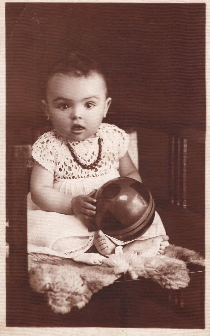 Kisbaba fotója (Pósa Irma)