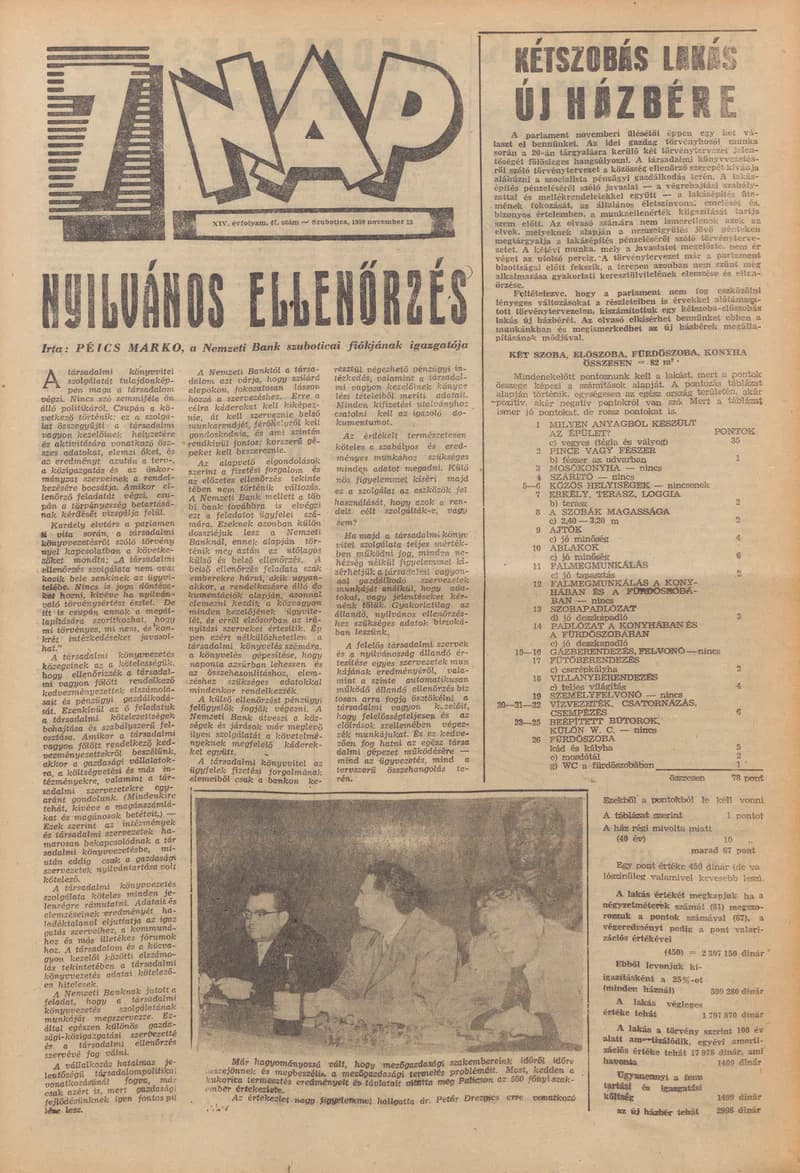 7 Nap, 14. évf. 1959. november 15. 47. sz. 1–20. oldal
