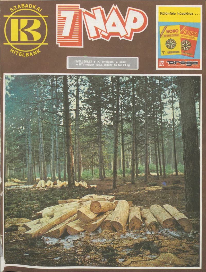 7 Nap melléklet, 9. évf. 1983. január 15. – 21. 2. sz.