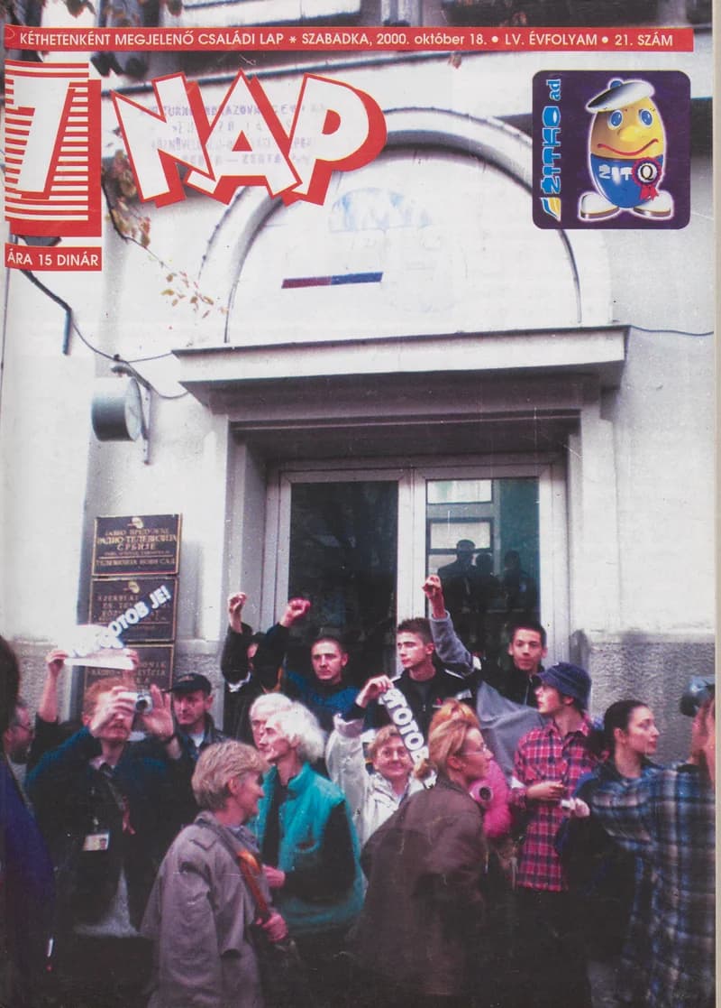 7 Nap, 55. évf. 2000. október 18. 21. sz. 1–52. oldal