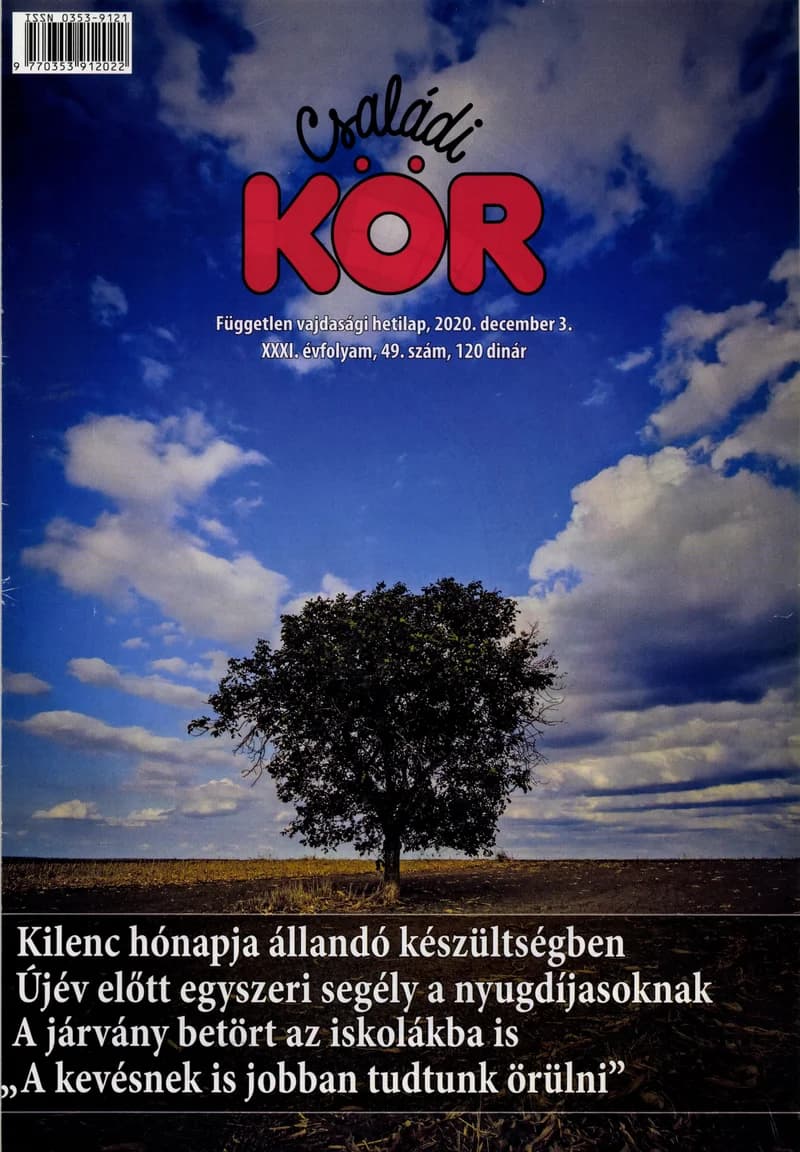 Családi Kör, 31. évf. 2020. december 3. 49. sz.