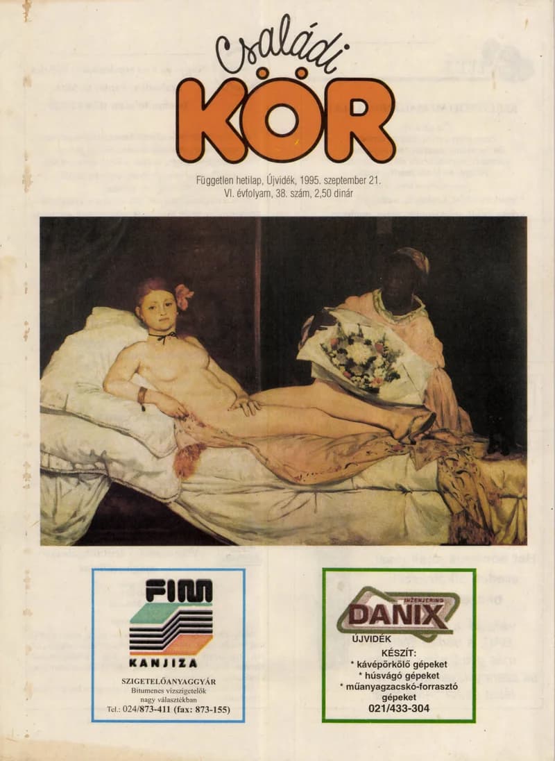 Családi Kör, 6. évf. 1995. szeptember 21. 38. sz.