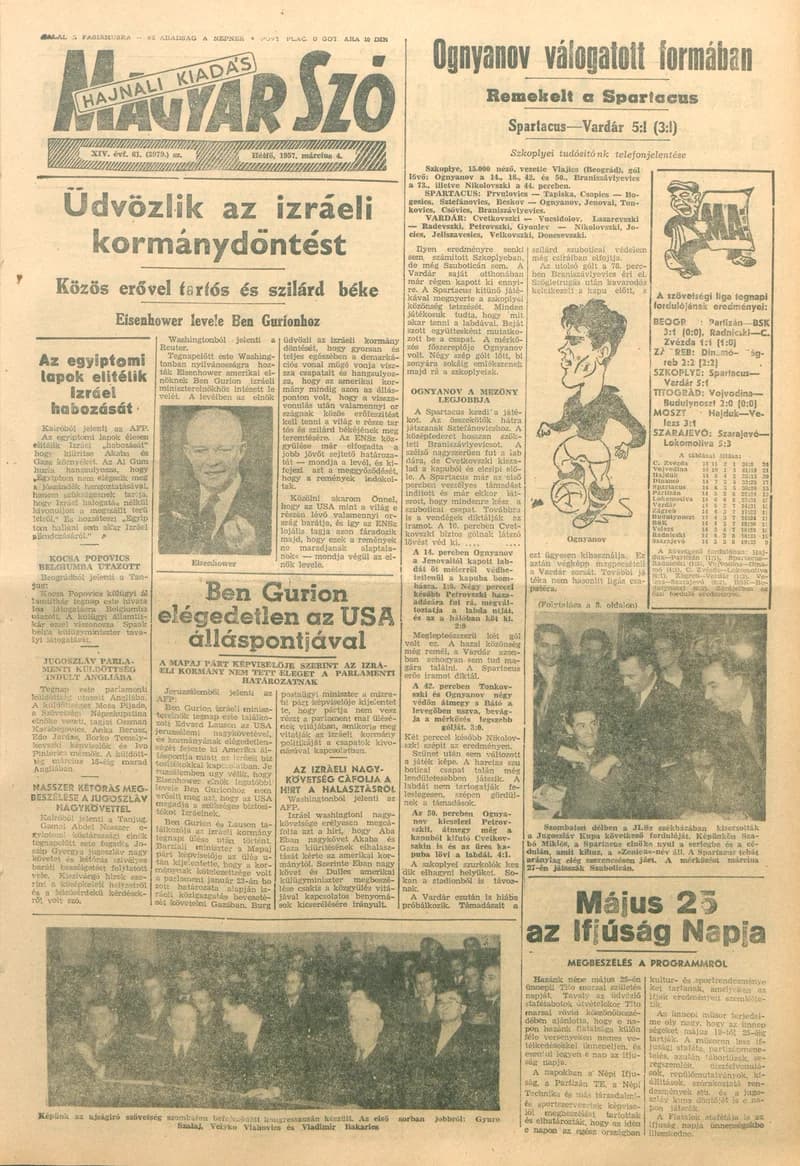 Magyar Szó, 14. évf. 1957. március 4. 61. sz. 1–8. oldal