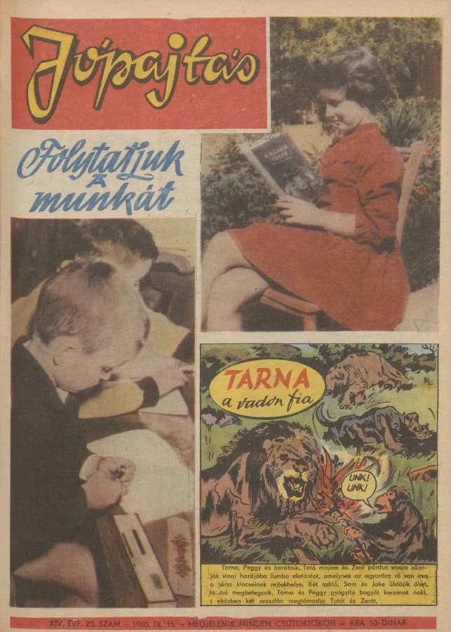 Jó Pajtás, 14. évf. 1960. szeptember 15. 23. sz.