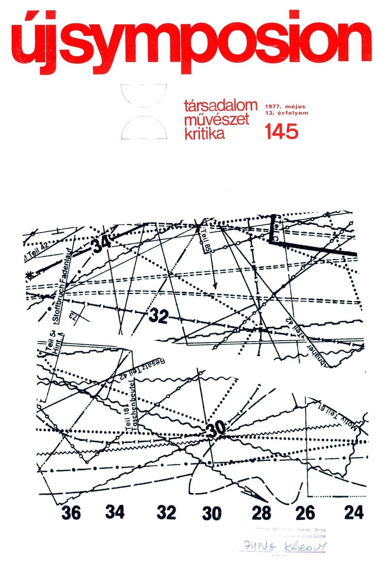 Új Symposion, 13. évf. 1977. május. 145. sz. 289–330. oldal