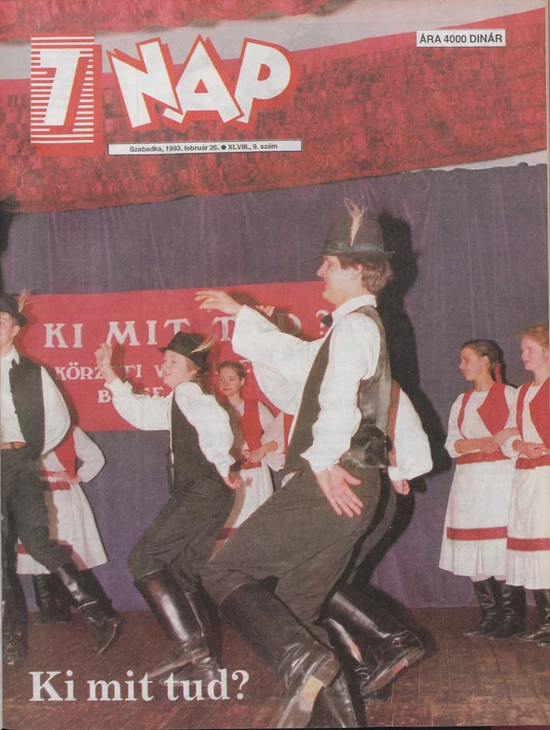 7 Nap, 48. évf. 1993. február 26. 9. sz. 1–52. oldal