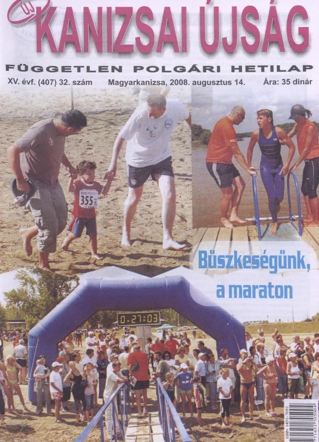 Új Kanizsai Újság, 15. évf. 2008. augusztus 14. 32. sz.