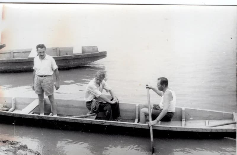 Művésztelepi csónakázás