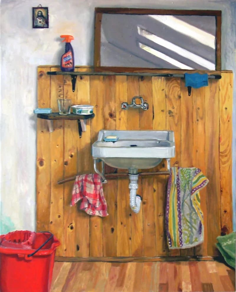 A műtermi mosdóm és környéke