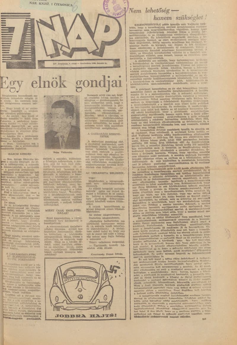 7 Nap, 15. évf. 1960. január 31. 6. sz.