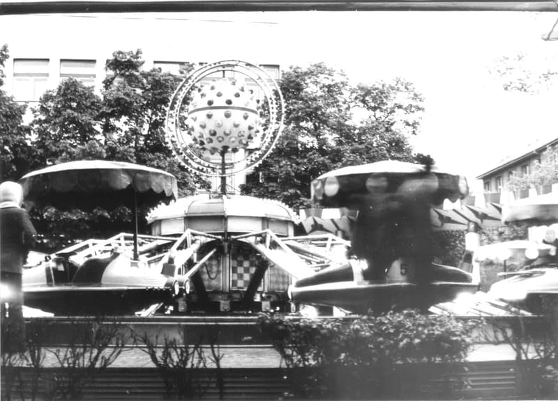 Vidámpark Zentán a parkban