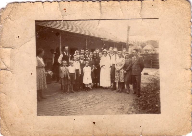 Menyasszony a násznéppel