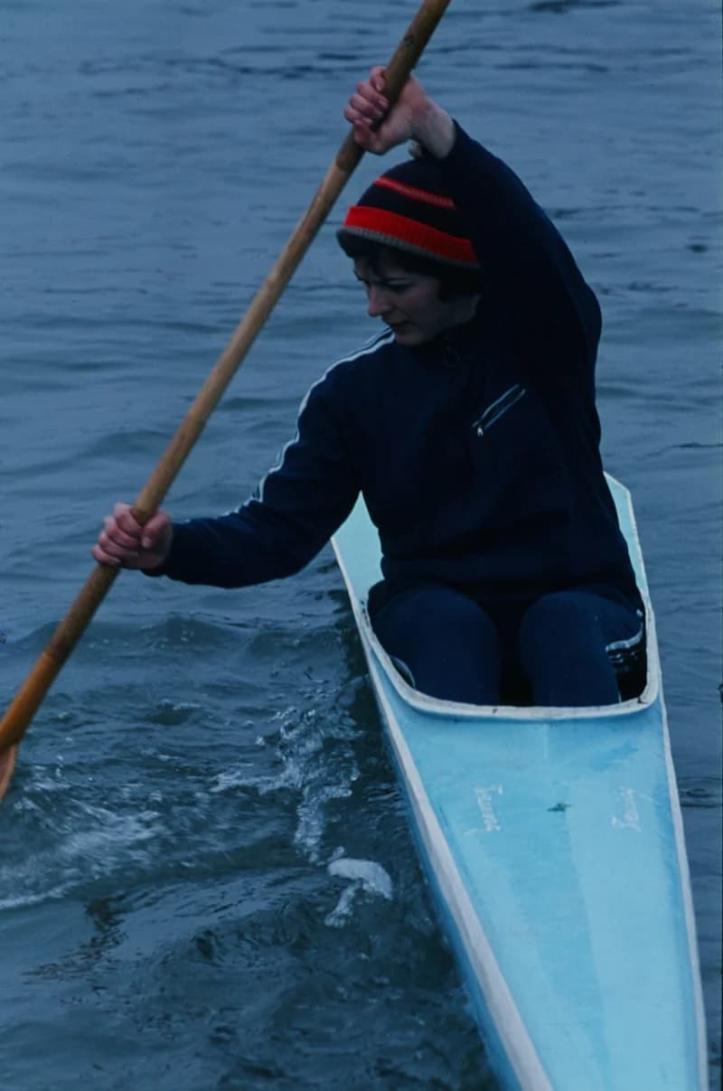 Koncz Klára országos bajnok (kajak egyes)