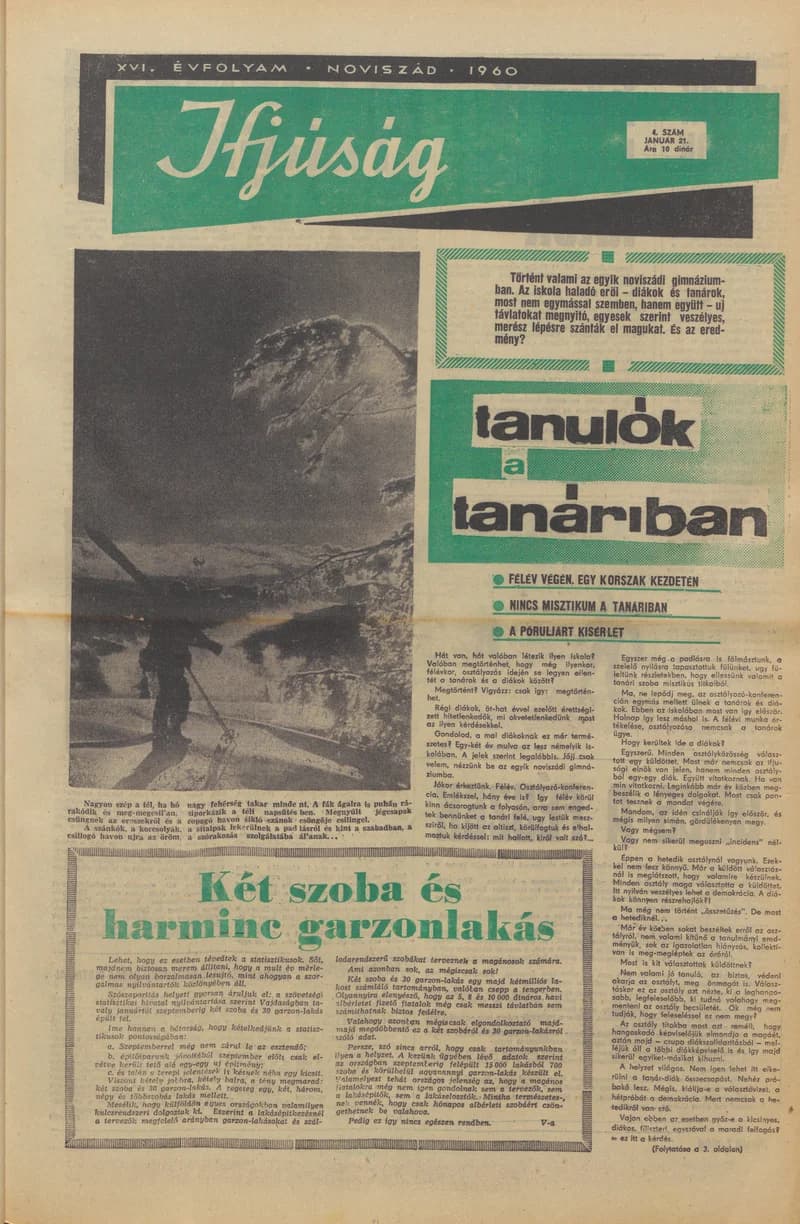 Ifjúság, 16. évf. 1960. január 21. 4. sz.