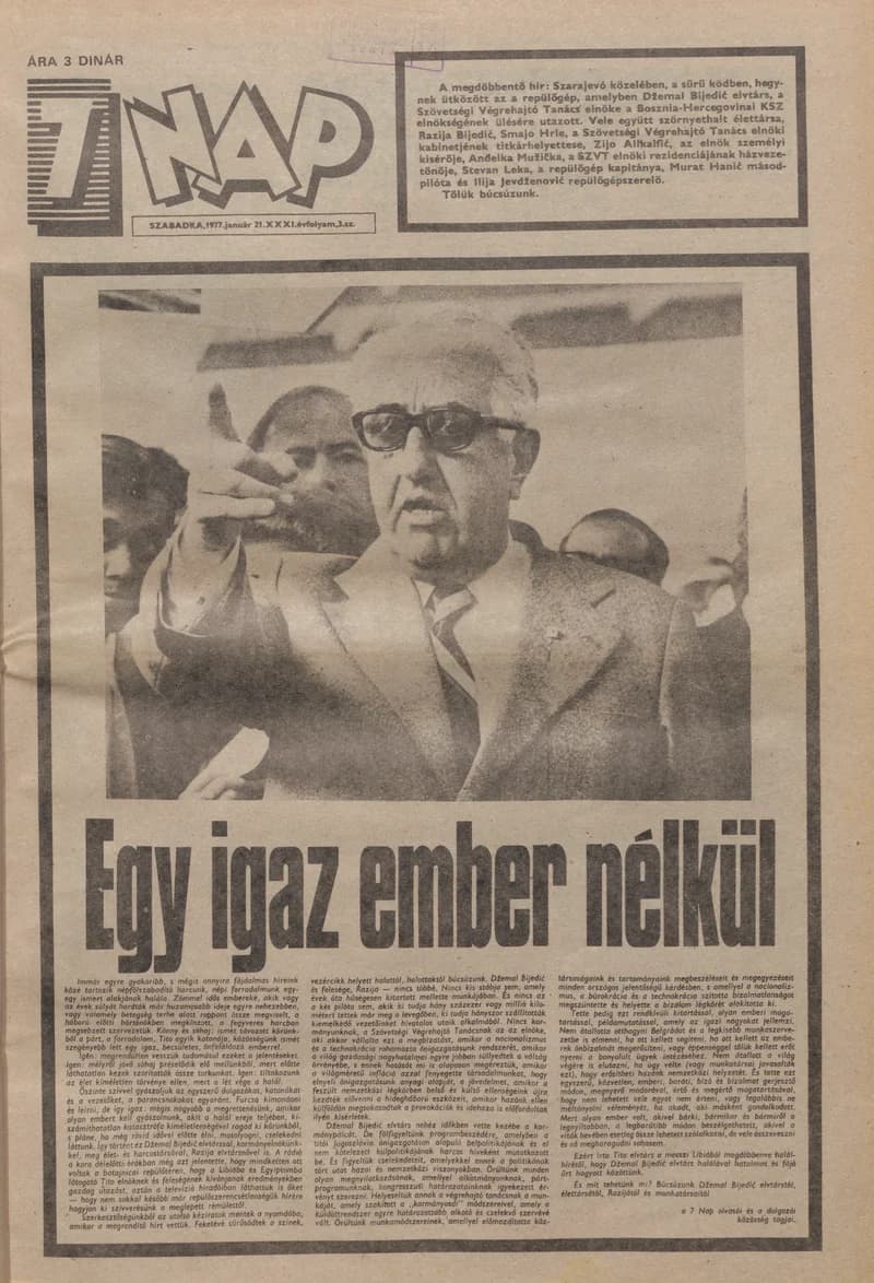 7 Nap, 32. évf. 1977. január 21. 3. sz. 1–24. oldal