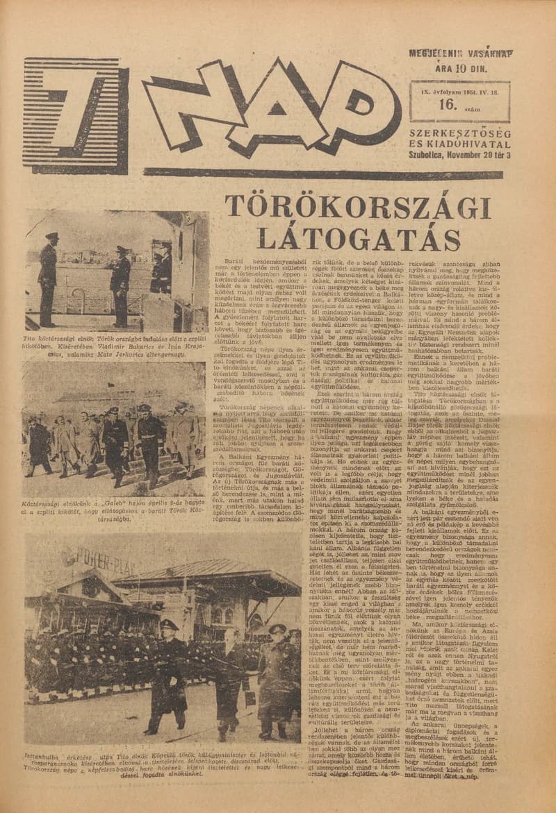 7 Nap, 9. évf. 1954. április 18. 16. sz. 1–16. oldal