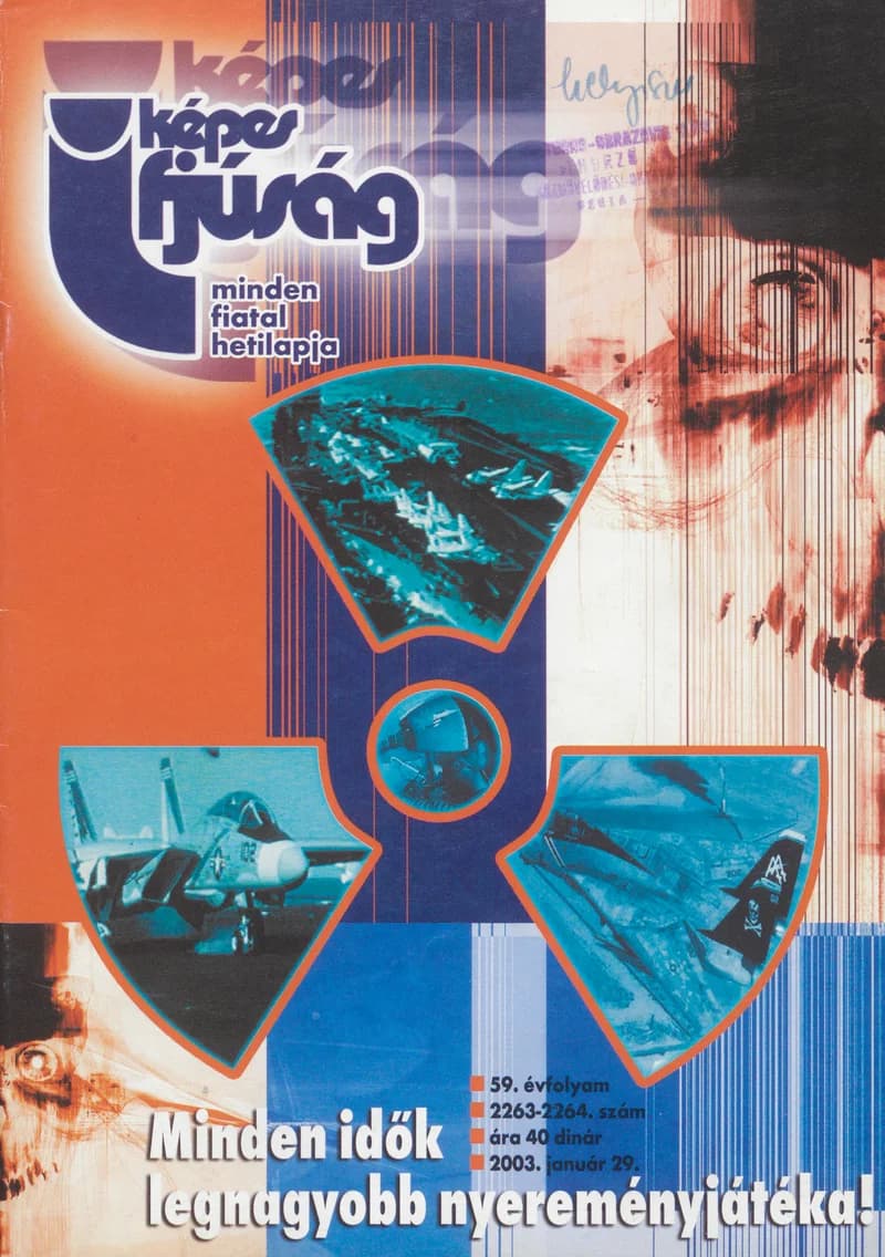 Képes Ifjúság, 59. évf. 2003. január 29. 2263–2264. sz.