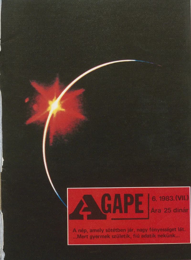 Agape, 7. évf. 1983. november. 6. sz.