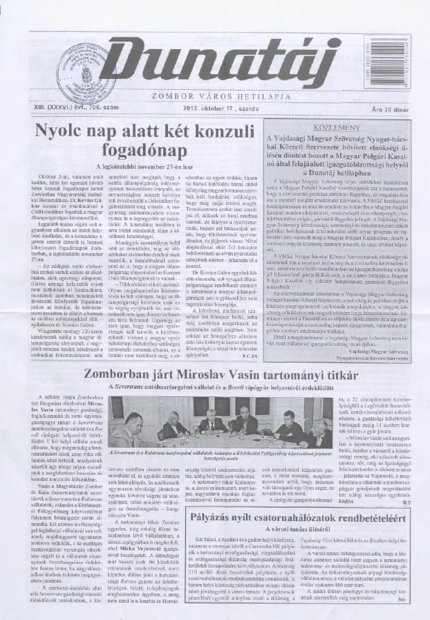 Dunatáj, 14. évf. 2012. október 17. 706. sz.