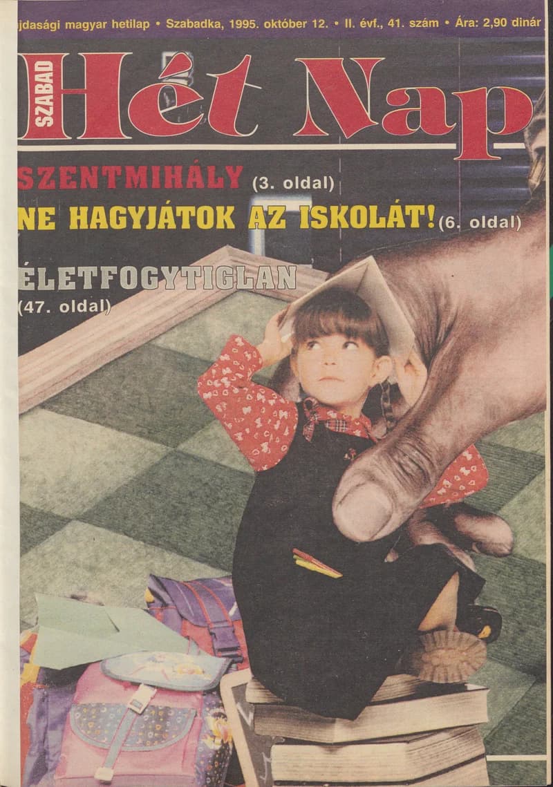 Szabad Hét Nap, 2. évf. 1995. október 12. 41. sz.
