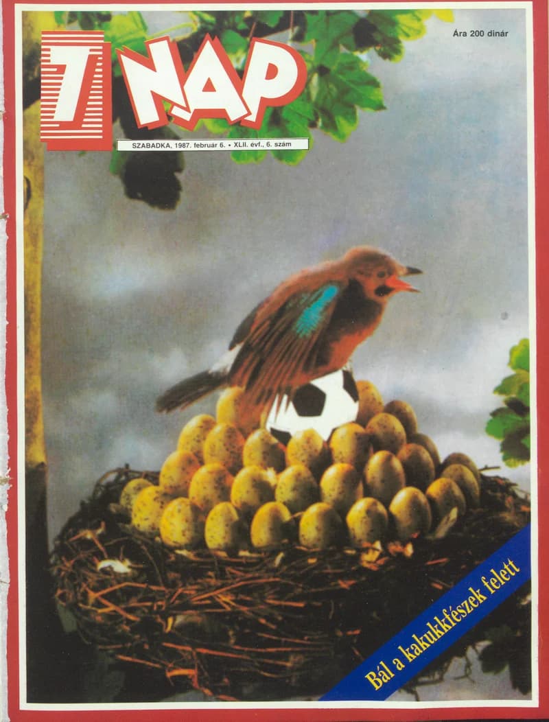7 Nap, 42. évf. 1987. február 6. 6. sz. 1–68. oldal